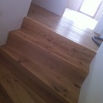 Stiegenverkleidung aus Holz