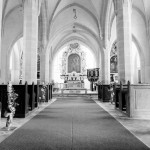 Birkensteher in der Kirche